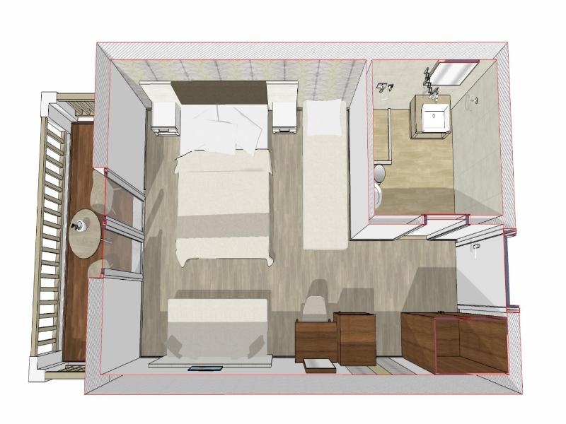 Double Room with Side Sea View image 3