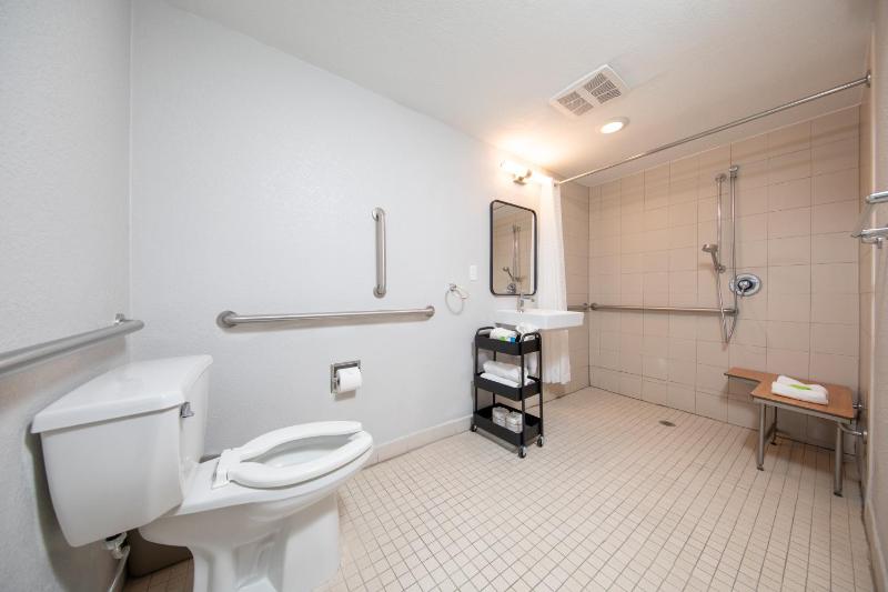 1 Full Bed ADA Roll-in-Shower with Hospitality Center image 4