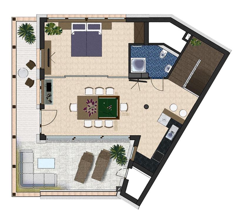 Three-Bedroom Premium Apartment image 4