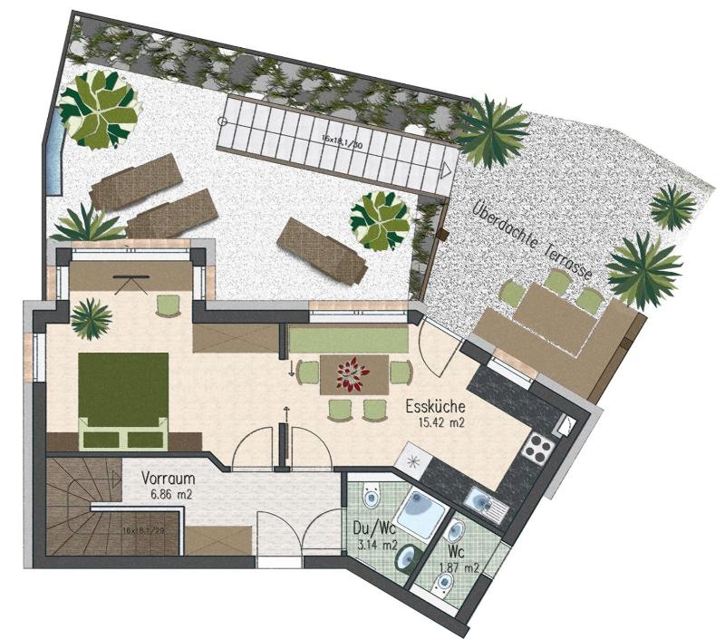 Three-Bedroom Apartment with Private Sauna image 4