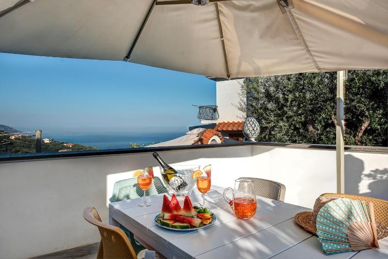 Domus Smeraldo terrace and sea view Amalfi Coast - image 9