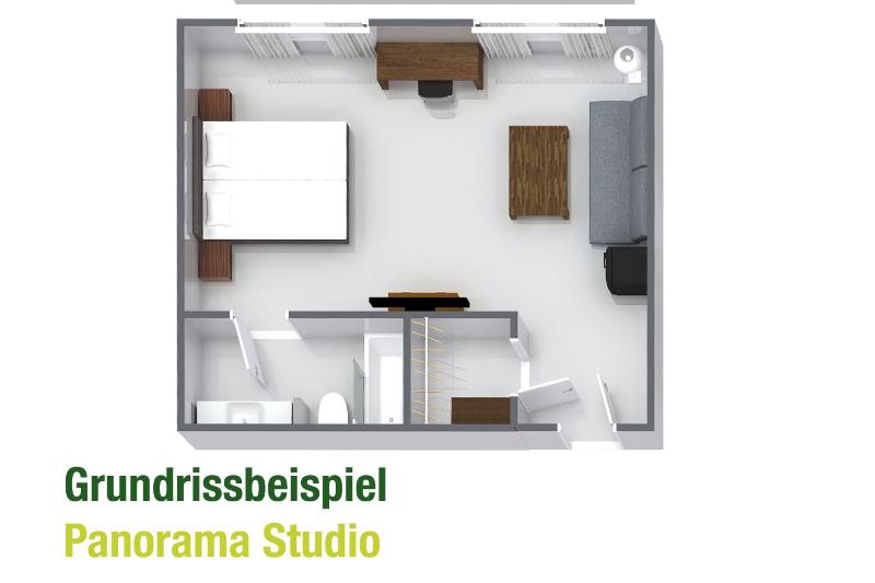 Panorama Studio with Forest View image 3