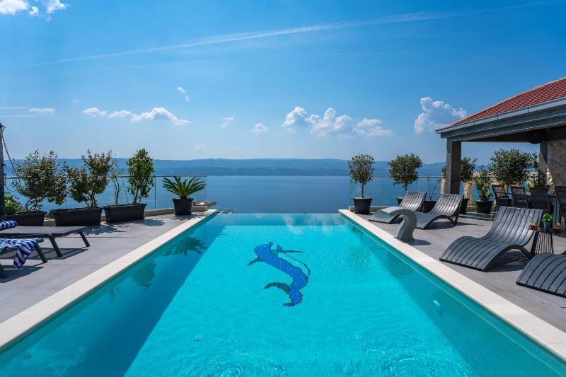 Luxury Villa POCRNJA -heated pool, sauna, jacuzzi, pool table Images