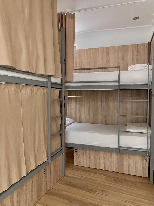 Bed in 4-Bed Standard Dormitory Room with Bathroom image 1