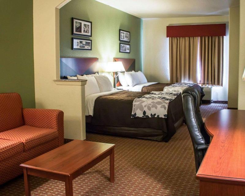 Queen Suite with Two Queen Beds and Sofa Bed image 4