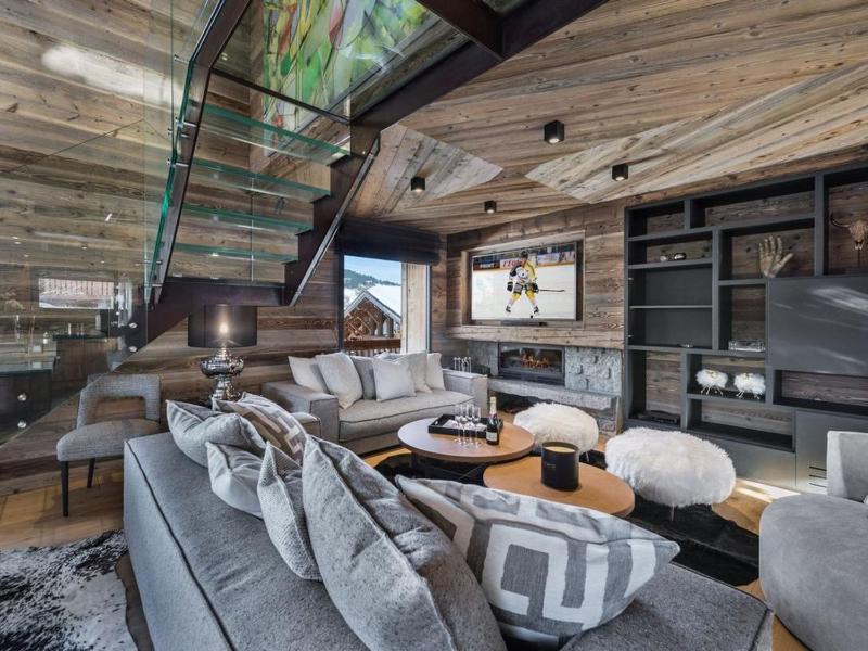 Chalet de luxe avec jacuzzi salle cinéma et piscine au centre de Megève - FR-1-569-10 - image 10