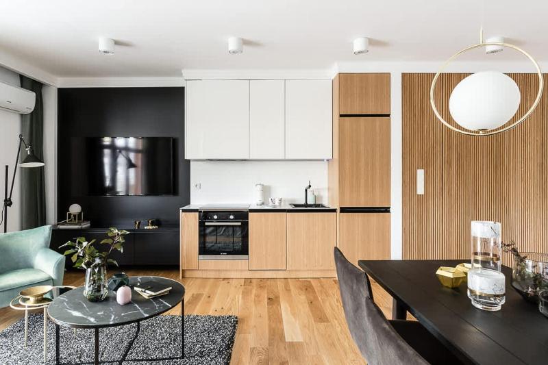Elegancki i Stylowy Apartament w Gdańsku z Klimatyzacją Wanną i Parkingiem by Noclegi Renters - image 4