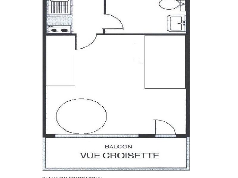 Studio cosy 3 pers animaux admis Les Menuires - FR-1-452-284 - image 12