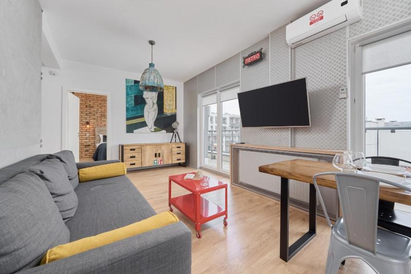 Beautiful Apartment with Spacious Balcony by Noclegi Renters - image 24