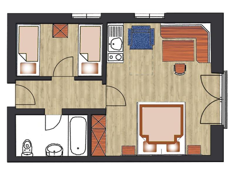 One-Bedroom Apartment image 2