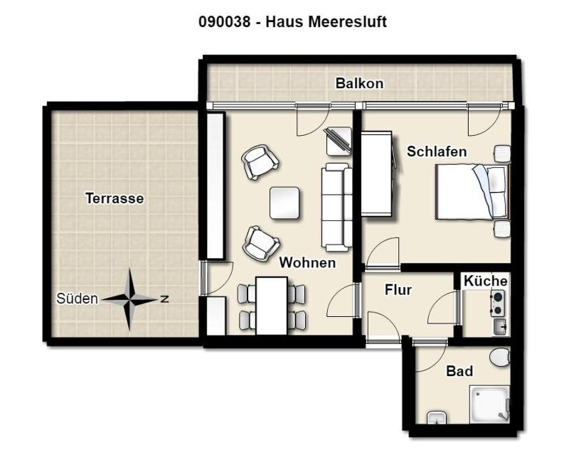 Haus Meeresluft Ferienwohnung 38 - image 28