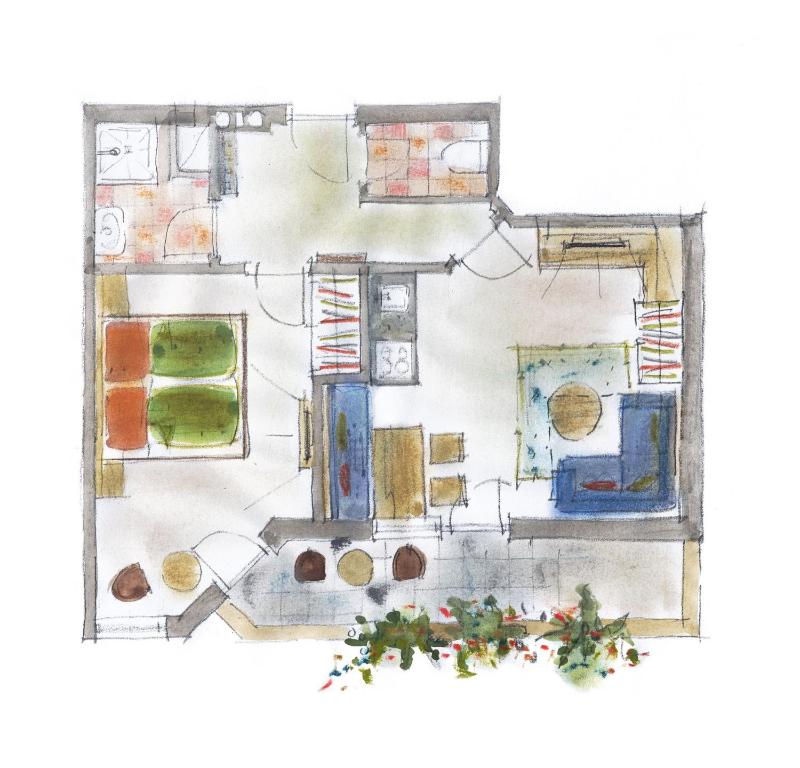 One-Bedroom Apartment image 2