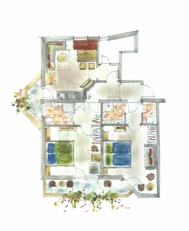 Two-Bedroom Apartment (6 Adults) image 2