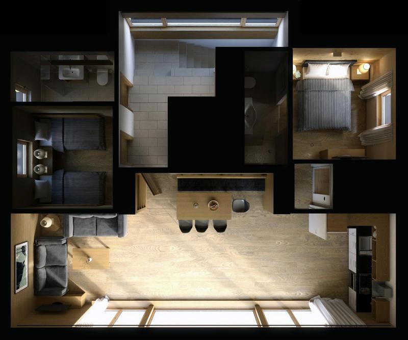 Two-Bedroom Penthouse Apartment with Terrace image 2