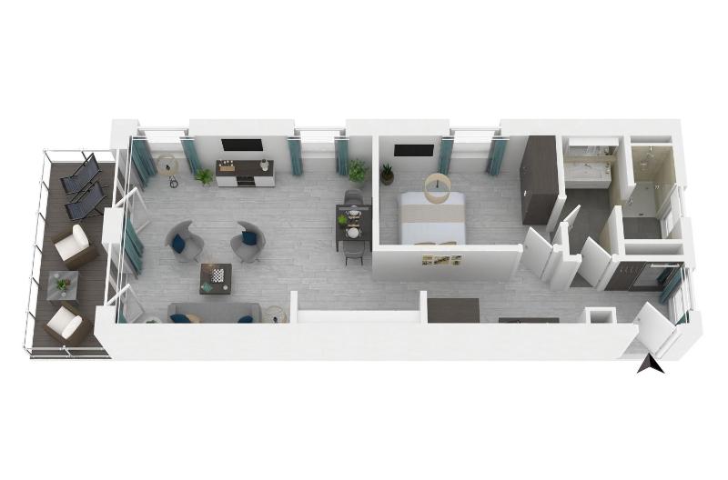 Käptenslounge - Ferienapartment für vier Personen mit Westbalkon und komfortabler Ausstattung - image 17