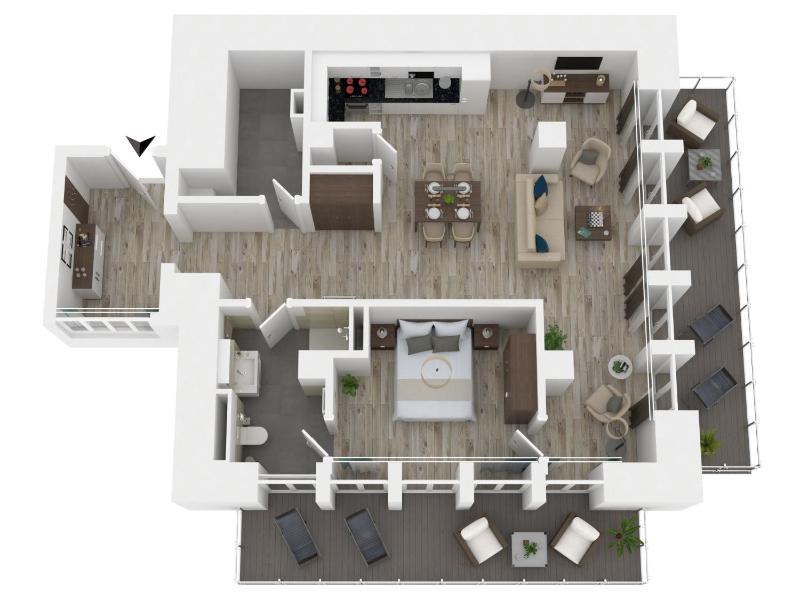 2-Zimmer Ferienwohnung Sonnengott zwischen Ostsee und Bodden mit Süd- und Westbalkon - image 14