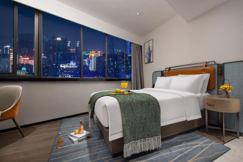 Anya Hotel -Next to Jiefang West Bar Street 2 minutes to the subway station free coffee free laundry free gym huge windows - image 17