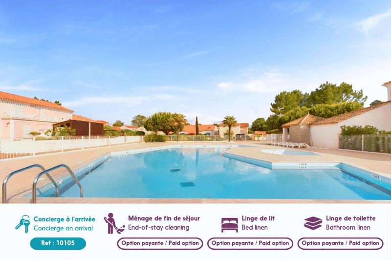 Maison pour 5 proche plage piscine commune - image 13
