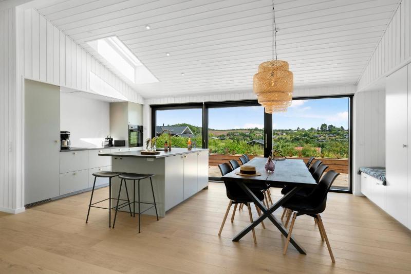 Newly Buily Holiday Home In Handrup With Stunning Views Of The Rolling Landscape - image 38