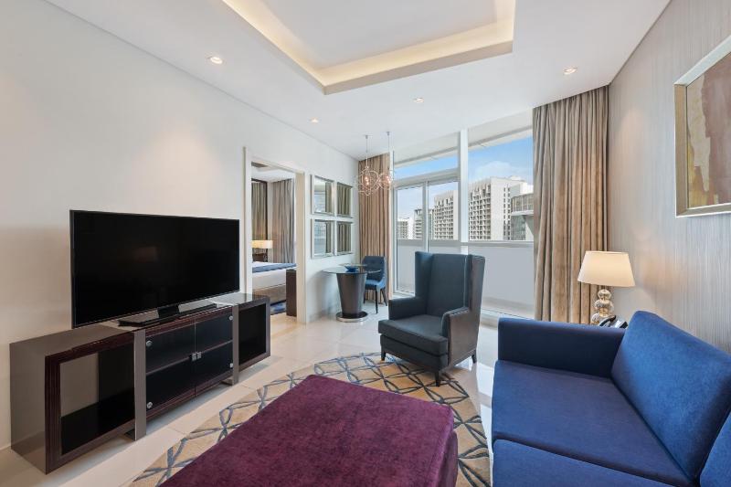 One Bedroom Suite with Private Balcony - Partial Burj Khalifa View image 1