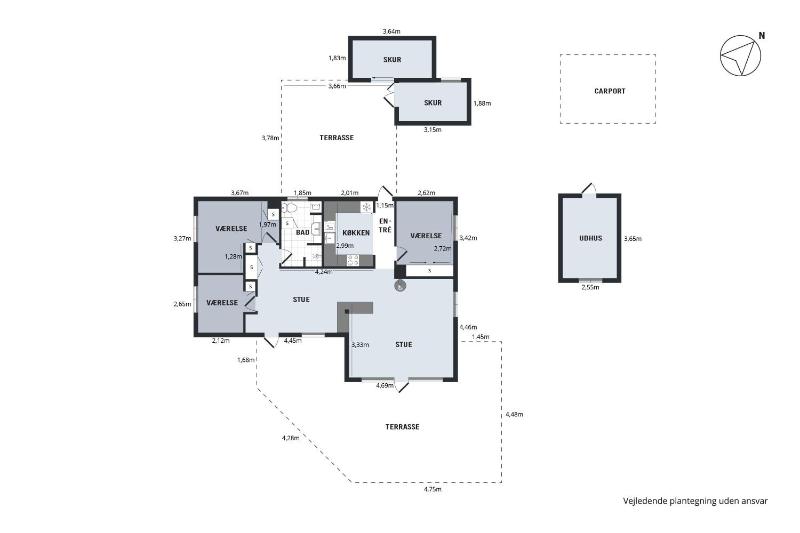 Awesome Home In Glesborg With 3 Bedrooms - image 25