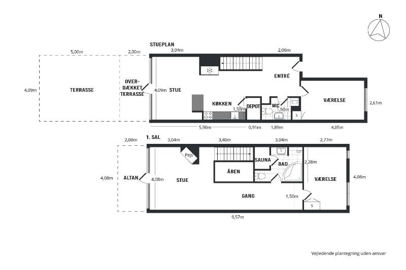 Beautiful Two-Storey Apartment With Panoramic Views Of Ebeltoft Bay - image 18