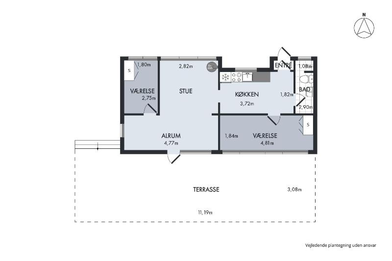 Peaceful And Cosy Holiday Home For 3 Guests Surrounded By Forest Near Fuglslev - image 13