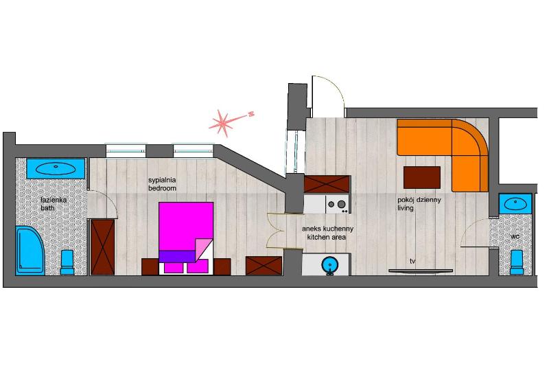 One-Bedroom Apartment image 2