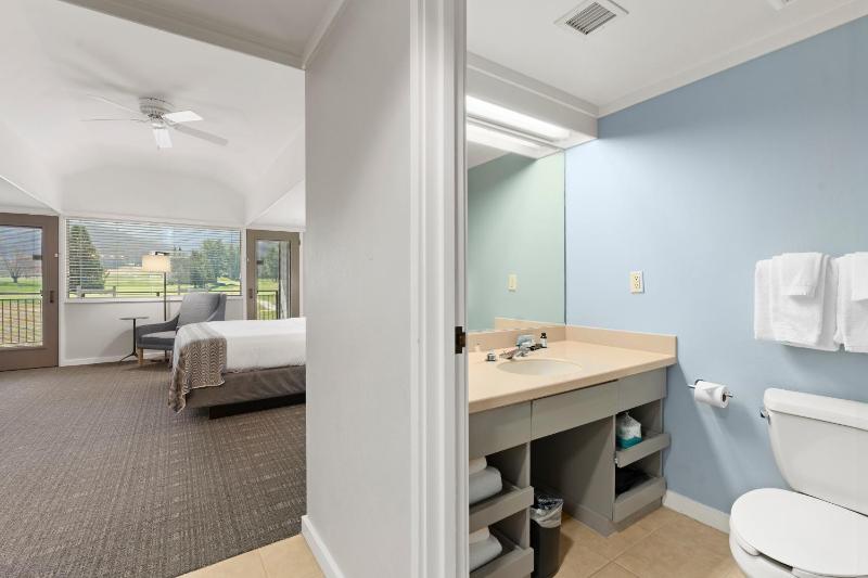 King Room with Roll-In Shower and Golf View - Disability Access image 2