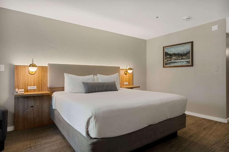 1 King Bed with Fireplace, Balcony and Jetted Tub image 1