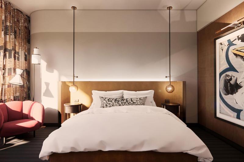 Deluxe King Room with City View image 1