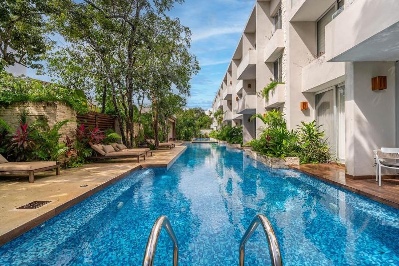 Lux 2BR Suite with Jungle Views Pool Gym at NHOA Tulum - image 47