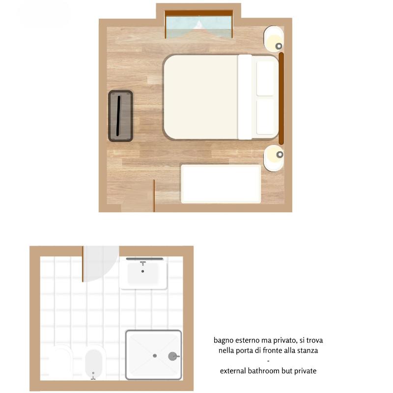 Double Room with Private External Bathroom image 2