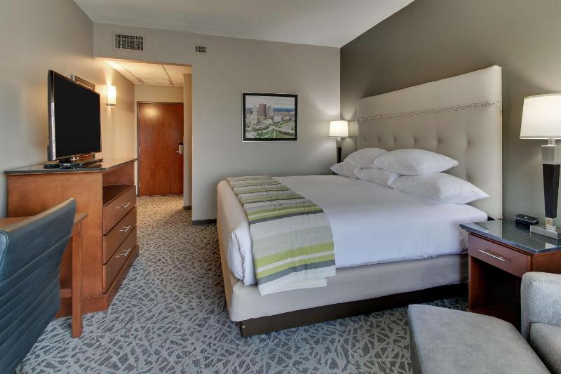 Deluxe King Room - Hearing Accessible, Shower image 4