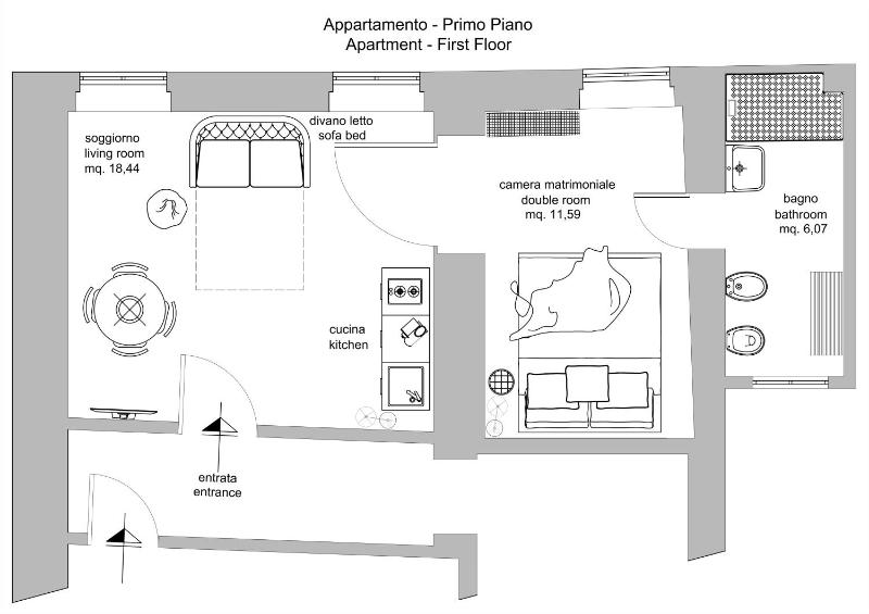 One-Bedroom Apartment image 2