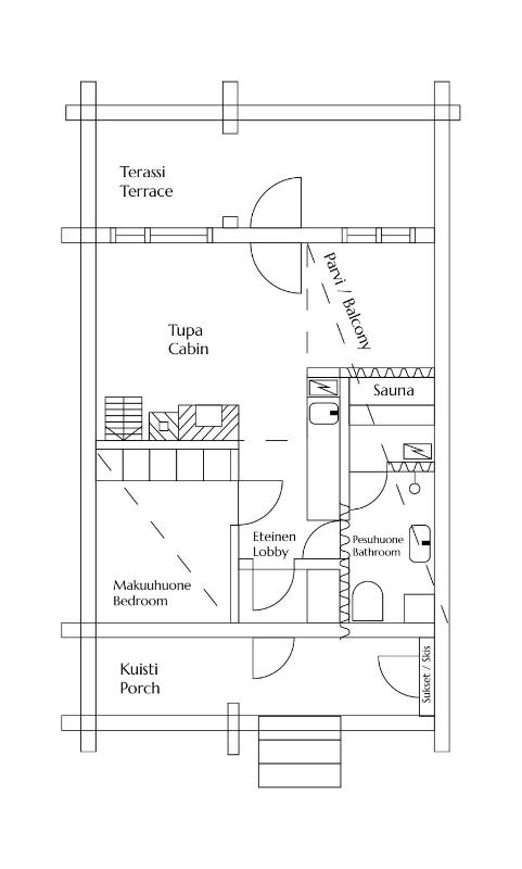 One-Bedroom Apartment with Sauna (6 Adults) image 1