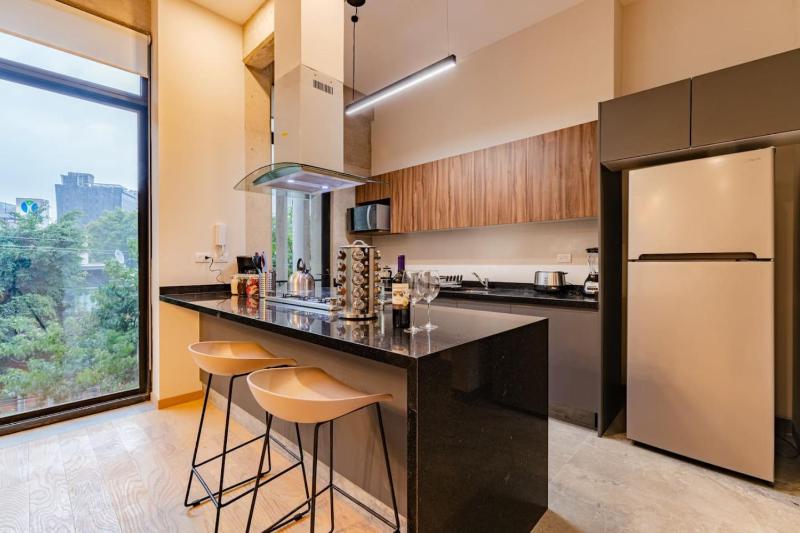 Spacious Roma Norte Loft with Art & City Views - image 19