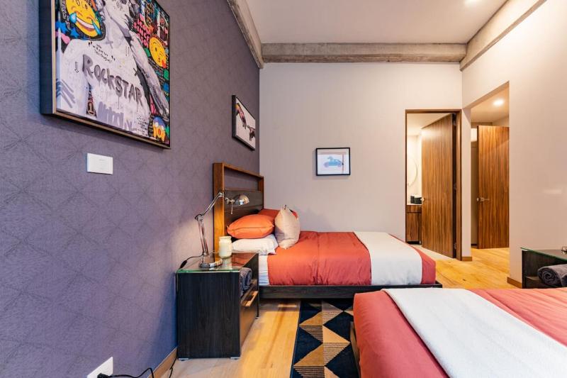 Spacious Roma Norte Loft with Art & City Views - image 27