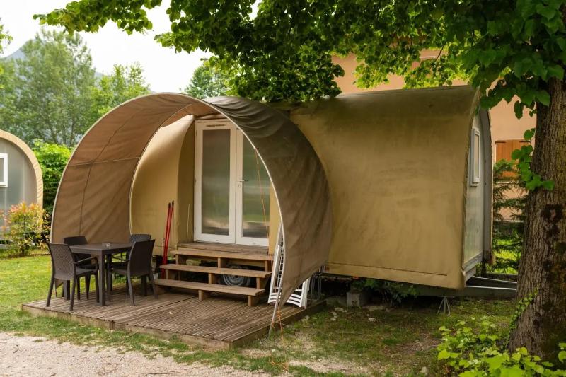 Tent (4 Adults) with shared bathroom image 1