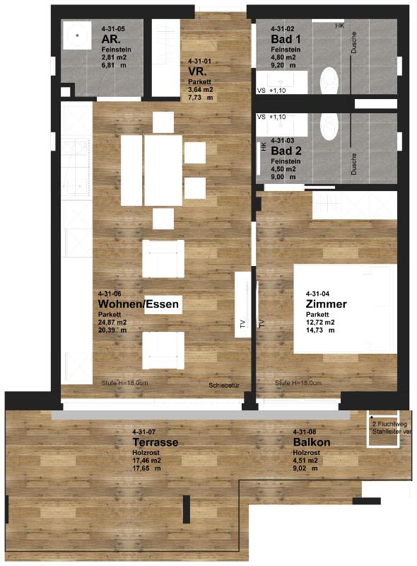 Comfort One-Bedroom Apartment image 2