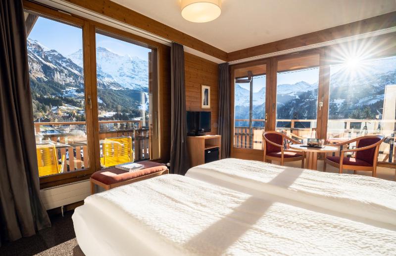 Panorama Double Room with Jungfrau View and Balcony image 1