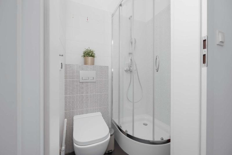 Family Apartment Cybernetyki with AC and Parking by Noclegi Renters - image 15