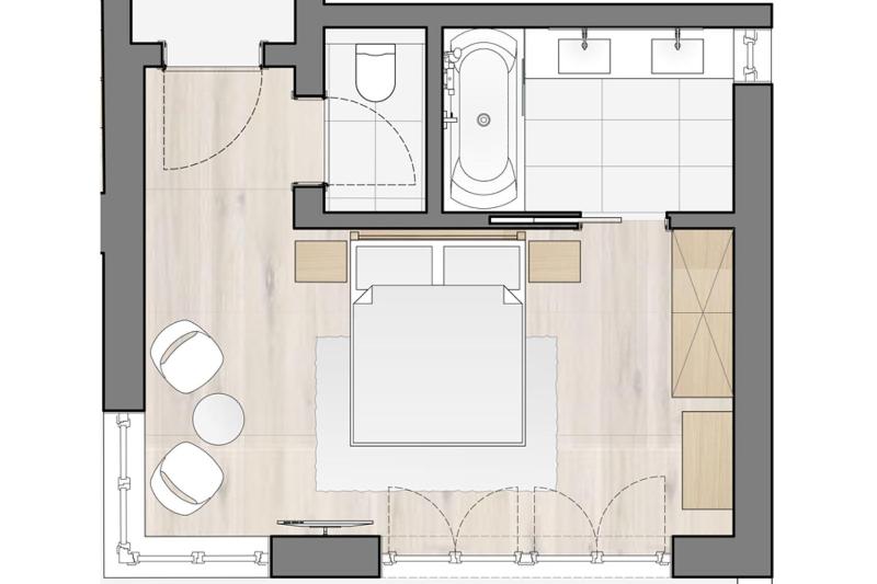 Standard Double Room with Balcony Annex image 3