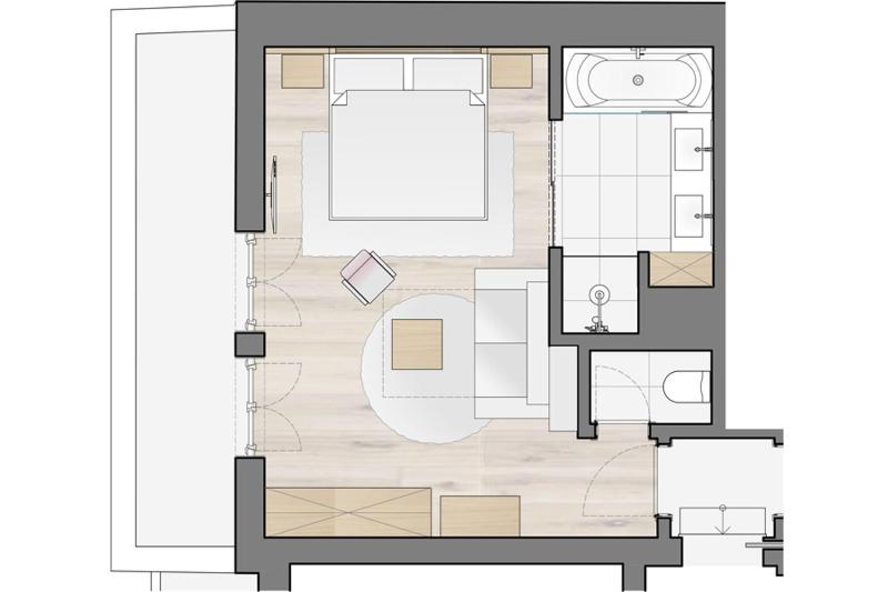 Superior Double Room with Balcony Annex image 2