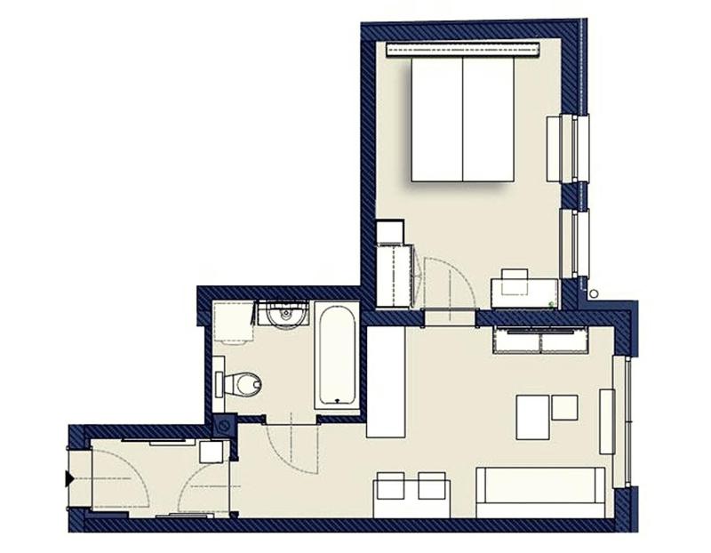 Deluxe Apartment with separate bedroom image 3