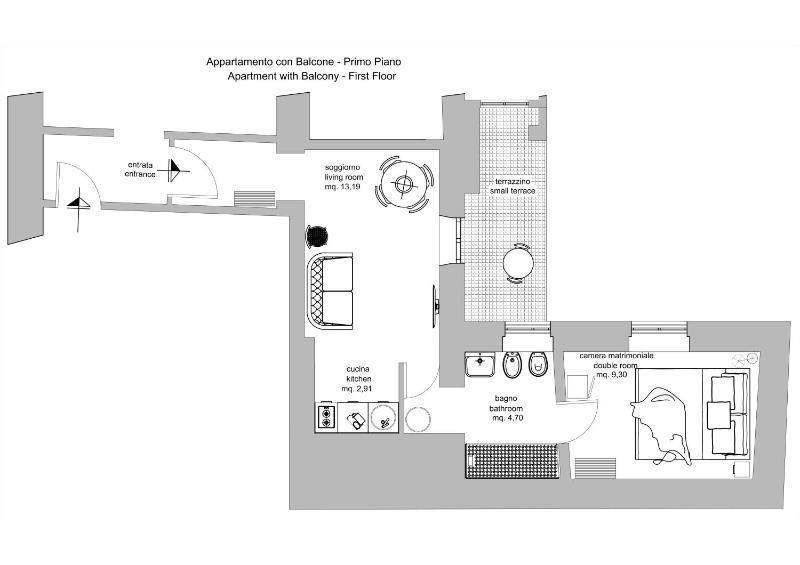 Apartment with Balcony image 2