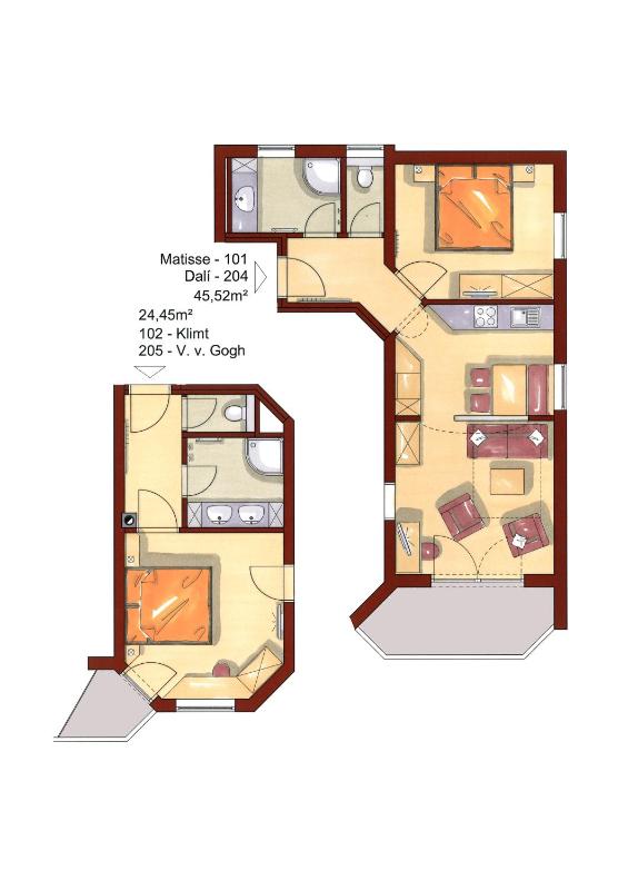 Two-Bedroom Apartment image 2