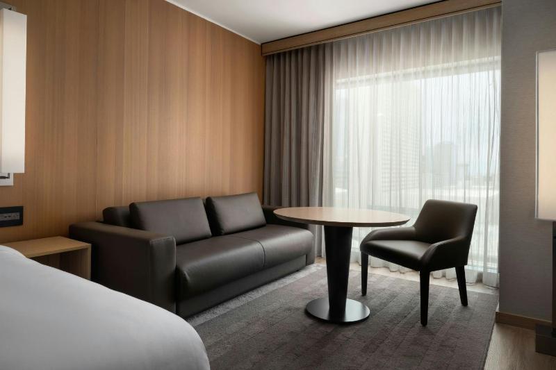 King Guest Room with Sofa Bed and City View image 4