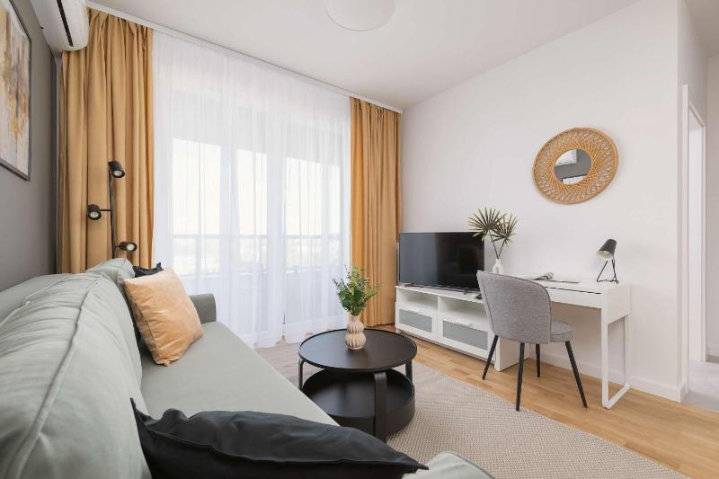 Apartamenty Urban Sunset w Katowicach blisko Spodka i parku z Parkingiem Klimatyzacją i Balkonem by Noclegi Renters - image 34