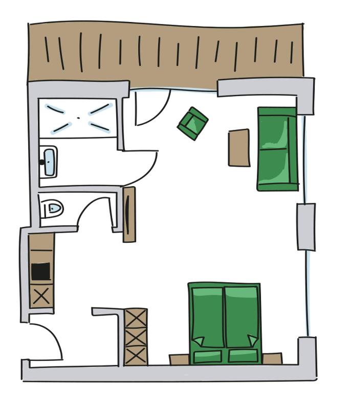 Deluxe Room with Kitchenette image 2